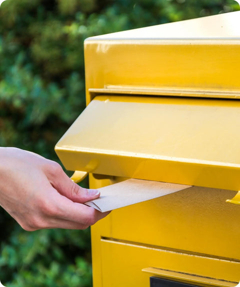 Senden Sie Ihre Probe an unser Labor